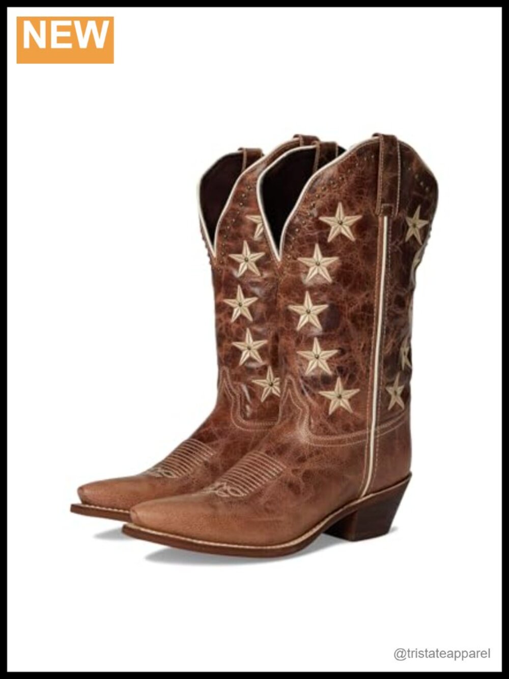 Laredo Serenade Mid-Calf Western Boots Women's Leather Pull-On Snip Toe